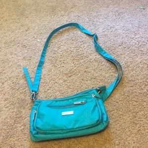 baggallini crossbody purse turquoise